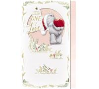 Me To You Tatty Teddy - Tarjeta de Navidad con texto en inglés «To The One I Love», colección oficial