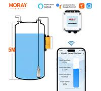 ME202W 5m Sensor de nivel de tanque de agua inteligente medidor Tuya remoto inteligente WiFi medidor de nivel de agua diésel de aceite de alta precisión 202US5m