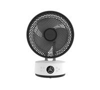 Meaco MeacoFan Sefte 10 - Ventilador de pie regulable con potente flujo de aire, refrigeración remota excepcionalmente silenciosa, modo nocturno, temporizador de apagado (Sefte® 10" Sobremesa)