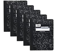 Mead Square Deal Black Marble Composition Book, 100 Sheets, College Rule