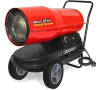 MECAFER: Calentador para obra. Soplador de aire caliente, diésel/fueloil, con turbina integrada, 30000 W, modelo MH30000D