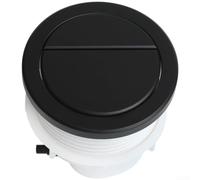 Mecanismo Descarga Dual Cisterna Oculta Redondo(Black) | Doble pulsador, ahorro agua, descarga completa y media, diseño ergonómico, uso diario eficiente