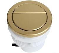 Mecanismo Descarga Dual Cisterna Oculta Redondo(Gold) | Doble pulsador, ahorro agua, descarga completa y media, diseño ergonómico, uso diario eficiente