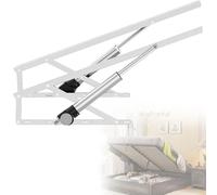 Mecanismo eléctrico de elevación de cama, 2 varillas de elevación plegables con control remoto, capacidad de carga de 600 kg para ahorrar espacio, caja de almacenamiento, cama y sofá