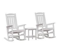 Mecedora 3 Pcs Polietileno Vidaxl