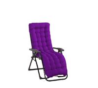 Mecedora reclinable portátil de color morado con asiento y mesa auxiliar, para patio y balcón al aire libre, diseño que ahorra espacio (180 x 50 cm), ideal para relajarse