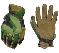 Mechanix Wear - FastFit Woodland Camo Touch Screen Guantes (Medium, Camuflaje)