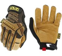 Mechanix Wear - Leather M-Pact Guantes (XX-Large, Marrón/Negro)