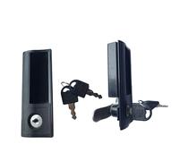MECOLOR Cerradura de repuesto para casillero, cerradura de mango negro, Tailandia yber Lock CL-2 cerradura de llave para armarios de metal MECOLOR con puerta 4/6/9 (cada paquete con 2 piezas