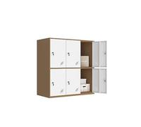 MECOLOR Pequeños armarios de 4, 6 y 9 Puertas de para empleados o Personal de Oficina en hogares, supermercados, gimnasios, centros comerciales, para Documentos, Bolsas de Tela