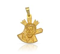 Medalla de oro 18k Cristo del Gran Poder 20x26mm Falomir