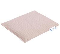 Medi Partners Saco de Semillas para Microondas 20x25cm Cojin 500g 100% Algodón Waffle Saquitos bolsa Semillas calor Microondas Almohadillas Saco Termico (Rosa Claro)