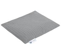Medi Partners Saco de Semillas para Microondas 20x25cm Cojin 500g 100% Algodón Waffle Saquitos bolsa Semillas calor Microondas Almohadillas Saco Termico (Gris)