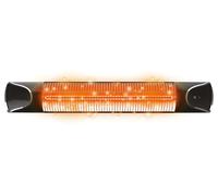Mediashop LIVINGTON: Calentador instantáneo infrarrojo para una rápida emisión de calor sin pérdida de energía. Calentador con temporizador y control remoto, también ideal como calentador para terraza