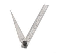 Medidor cónico de agujero de 1 a 15 mm, escala de apertura de cuña de acero inoxidable con regla para espacio de puerta automotriz