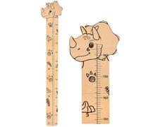 Medidor Crecimiento PVC Animal Dibujos Animados Pared PVC