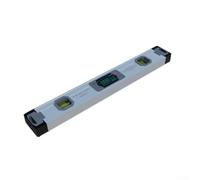 Medidor de ángulo dual de 400 mm para función de reinicio cero Indicador de | Cuerpo de aleación de aluminio sólido, resistente al óxido, diseño ligero, grabado preciso, para lugares de trabajo