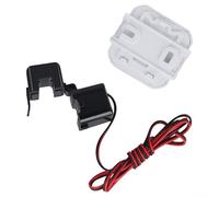 Medidor de Bidireccional con Pinza para ct Medidor de Bidireccional(1CT) | Conexión para zigbee, app Smart Life/ para tuya, monitoreo bidireccional, 2 canales independientes, alertas push