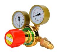 Medidor de Calibre de Acetileno Manómetro Regulador de Gas Reductor de Presión para Soplete Kit Soldadura