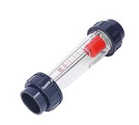 Medidor de caudal de agua, caudalímetro para líquidos con flotador de ABS, probador de caudal de tubo de plástico de 1,6 a 16 m³/h para la industria química, petrolera y