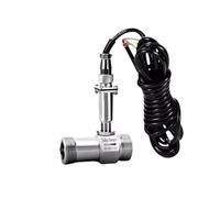 Medidor de caudal de agua, Medidor de flujo de alta precisión, rosca macho, Sensor SS304, agua, Alcohol, gasolina, combustible hidráulico, Sensor de flujo de aceite, pulso PLC(DN32)