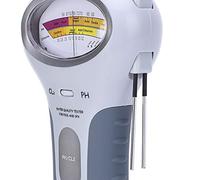 Medidor de Cloro y pH 2 en 1 Probador de Piscinas, Monitor de Calidad de Agua Portátil para Piscinas, Spa y Cloro CL2