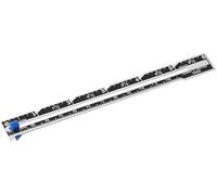 Medidor de costura de calibre deslizante Herramienta de medición de costura Regla de acolchado de acero inoxidable para tejer artesanías costura dobladillo principiante (15,2 cm) Durabilidad