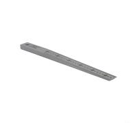 Medidor de cuña de soldadura, herramienta de medición de huecos cónicos de acero al carbono para ranuras y huecos (0.4-6 mm)