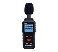 medidor de decibelios, Probador de ruido del medidor nivel sonido digital 30-130 dB, detector volumen portátil con pantalla LCD