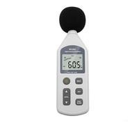 Medidor de decibelios, Sonómetro digital portátil de 30 a 130 dB con pantalla LCD retroiluminada