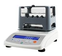Medidor de densidad electrónico para pruebas de pureza de oro, densímetro digital para sólidos y líquidos en polvo, medición rápida de precisión de 0,005 g-0,01, 300 S