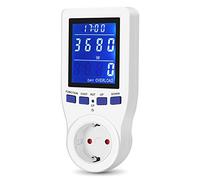 Medidor De Electricidad, Medidor De Coste De Energía Medidor Digital De Coste De Energía Medidor De Electricidad Medidor De Potencia Emisión De Co2 Analizador De Electricidad Con Retroiluminación Lcd