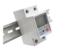 Medidor de energía digital monofásico LCD con reinicio de voltaje y corriente, contador de consumo de energía, 220 V(DDS668 110V)