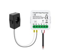 Medidor de Energía Life con Wifi, Sensor de Corriente, Estadístico para Iluminación Eléctrica, Monitor Solar de KWh, 100-240 V, 1 Unidad