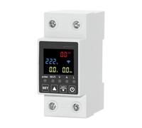 Medidor de energía WiFi Relé Protector Recierre Automático con Circuito Interruptor Control por Voz Programación Protección Tensión Corriente y Fuga Retención Datos a través la Aplicación Life