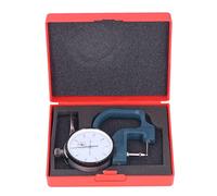 Medidor de espesor de dial, herramienta de medición de espesor de 0 10 mm para cables de esponja de cuero de película