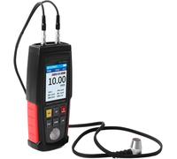 Medidor de espesor digital con sonda, medidor de espesor eléctrico, medidor de espesor ultrasónico para tubos de vidrio, metal y cerámica