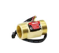 Medidor de flujo de agua, YF-B10 G1 Medidor De Flujo Interruptor Sensor Agua DN25 For Conexión Cable Industrial DC3.5~24V