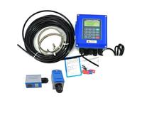 medidor de flujo, Medidor de flujo agua montado en la pared TUF-2000B Transductor TS-2/TM-1-HT Sensor abrazadera almacenamiento SD opcional Caudalímetro ultrasónico for líquidos