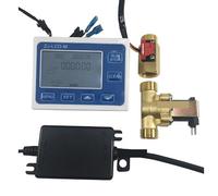 Medidor de flujo, medidor de flujo digital, Medidor de sensor de flujo de control cuantitativo ZJ-LCD-M, medidor de flujo de agua con pantalla Lcd, sensor Hlal G1/2 YF-B2 para agua, diésel, gasóleo, g