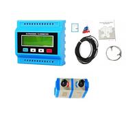 medidor de flujo, Módulo de caudalímetro ultrasónico digital TUF-2000M con sensor TM-1, indicador agua DN50 a 700 mm