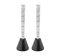 Medidor de flujo regulador de argón para soldadura TIG MIG 0-25 L/min Medidor de gas de doble escala con indicador de bola de metal para tanques de argón