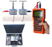 Medidor de Flujo Ultrasónico TUF-2000H, Caudalímetro Digital Portátil para Líquidos con Probador Transit-Time & Registrador de Datos - Sensor Clamp-On DN50-700mm para Agua Marina & Aguas Residuales