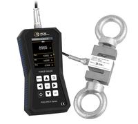 Medidor de fuerza con célula externa hasta 10000 N / Diferentes modos de alarma / Pantalla gráfica / Registro de datos / Incluye software / Incluye pernos / PCE Instruments