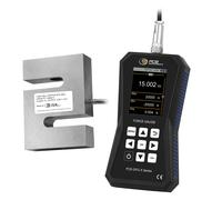 Medidor de fuerza con célula externa hasta 20000 N / Diferentes modos de alarma / Pantalla gráfica / Registro de datos / Incluye software / PCE Instruments