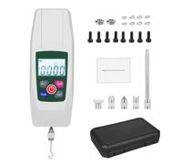 Medidor de Fuerza Digital, Medidor de Fuerza Portátil de Empuje y Tracción, Medidor de Presión de Tensión del Dinamómetro con Apagado Automático (KF-50)