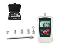 Medidor de fuerza digital Probador de empuje y tracción Dinamómetro Presión LCD Medidor de empuje de alta precisión Instrumentos de medición de 4 unidades de medición N/Kg/Lb/Oz-20N