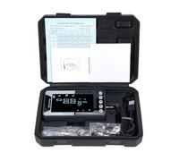 Medidor de fuerza digital Push Pull Dinamómetro portátil 3 unidades LCD - Probador de compresión de tensión con apagado retroiluminado automático para laboratorio (EF-50)