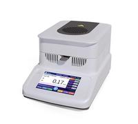 Medidor de humedad, Analizador De Humedad Halógeno De 120 G Con Pantalla Táctil De 5 Pulgadas Y Calentamiento De Partículas De Plástico For Alimentos Y Maíz.(120g 0.001g)