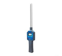 Medidor de humedad Analizador portátil de contenido de agua de mano para arroz maíz cebada sorgo colza con pantalla retroiluminada Quick 3s para respuesta azul